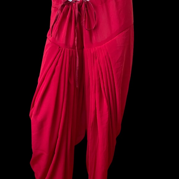 New, Never worn. Beautiful Blue & Red Salwar Kameez suit with Dupatta. - Picture 15 of 16